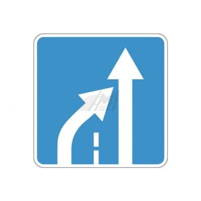 купить дорожный знак 5.15.5д, 5.15.6д Конец полосы в Череповце